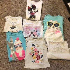 ⭐️BUNDLE⭐️ 5/6 Girls long sleeve shirts